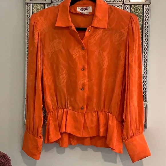 Vintage Silk Givenghy Blouse NWT - Picture 3 of 14